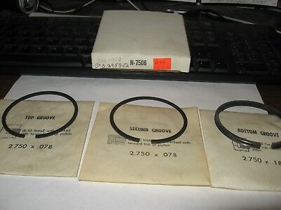 aftermarket Briggs Stratton engine ring set part # 295852 500-058  nos oem