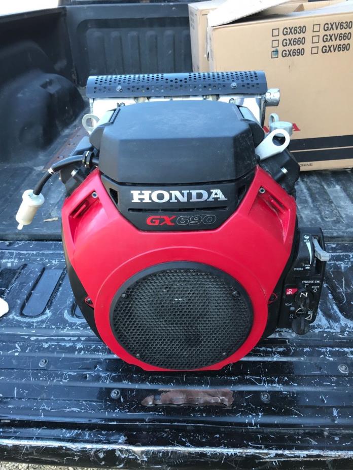 2018 Honda GX690 V-Twin 4 Stroke Engine 22HP 3600rpm 4 Stroke Like New!