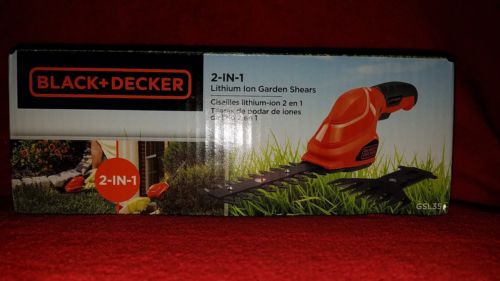 Black & Decker 2-in-1 Lithium Ion Garden Shears