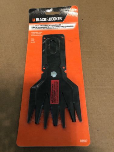 NEW Black & Decker RB07 3in Replacement Blade for GS700 Grass Shear (C3)