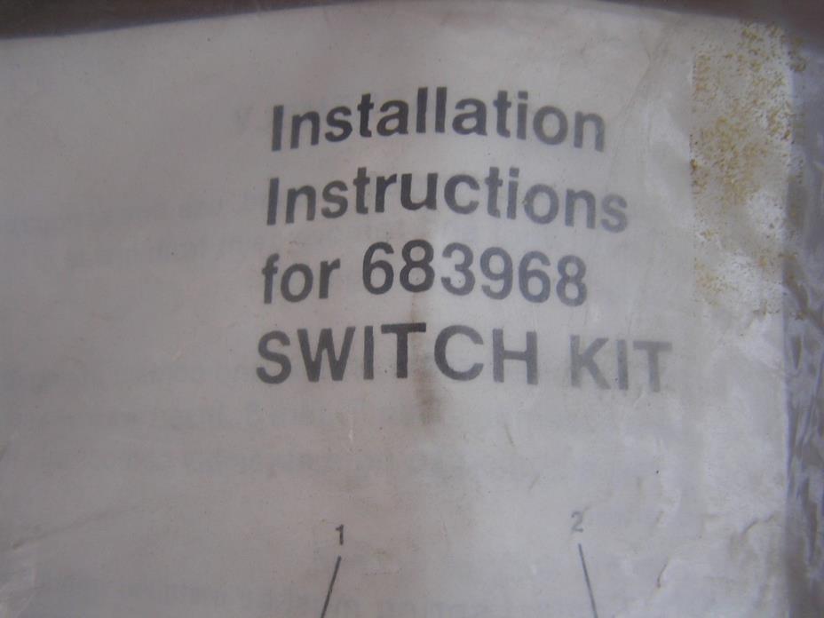 OMC Lawn Boy #683968  Switch Kit  *NOS*