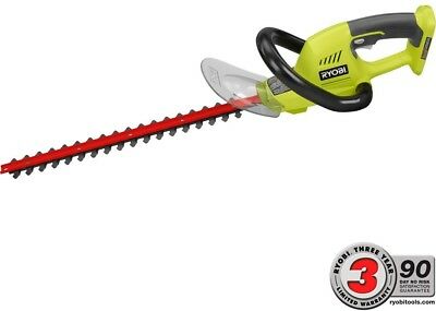 Ryobi ONE+ 18 in. 18-Volt Lithium-Ion Cordless Hedge Trimmer - Battery and Not