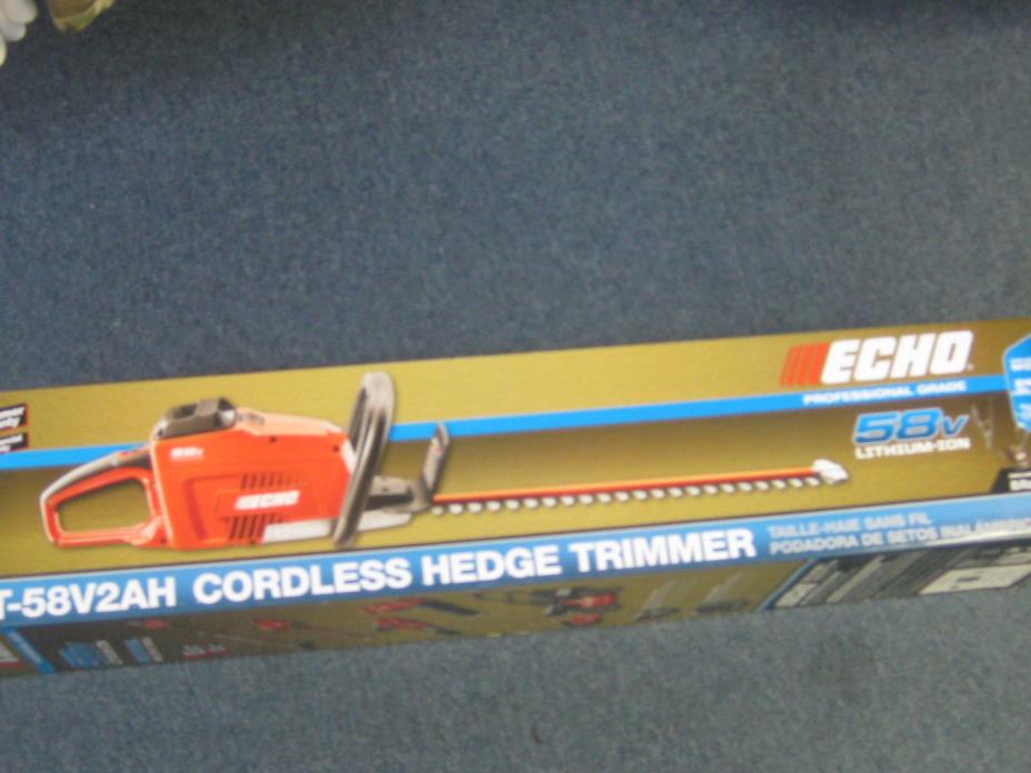 ECHO 24 in. 58-Volt Lithium-Ion Brushless Cordless Hedge Trimmer - Battery and