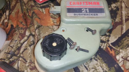 Sears Craftsman 21 Bushwacker Trimmer  COVER GAS TANK & gas cap model 517797680