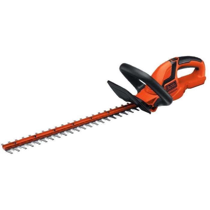 Black & Decker 20 volt 22in hedge trimmer tool only battery not included