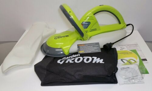 Garden Groom Midi Electric Hedge Shaping Trimmer Collect Clipping Collection Bag