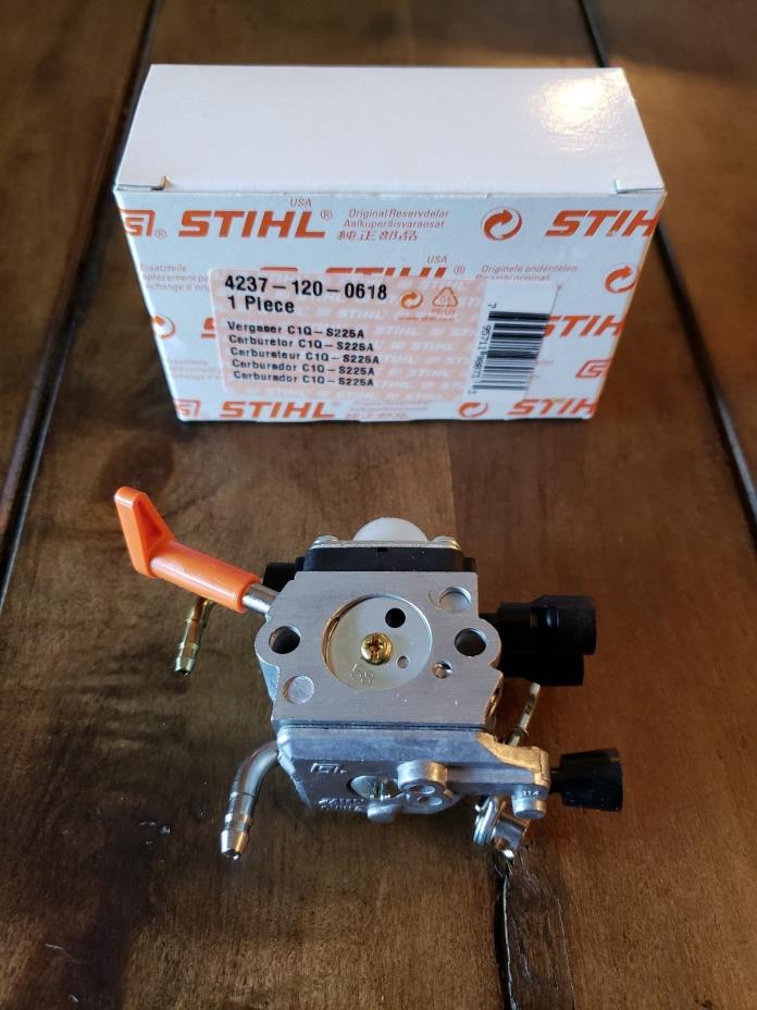 NEW Genuine STIHL Carburetor Assy Fits HS 86T/R, 81T/R OEM P/N: 4237-120-0618
