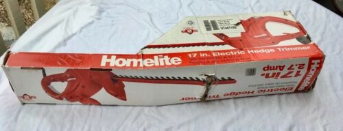 Homelite 17 inch electric hedge trimmer