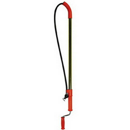 General Wire T6FL Teletube Steel Tube Regular Head Closet Auger, 6'