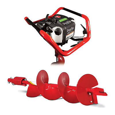Earthquake Dually Earth Auger 52cc Powerhead Earthquake 10-Inch Earth Auger Bit