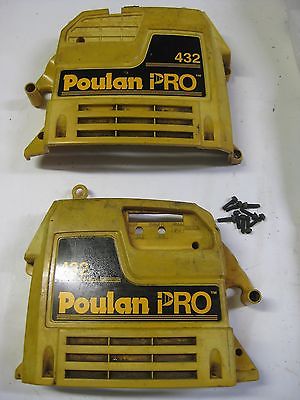 POULAN PRO Blower PP432 SHROUD ASSEMBLY and SWITCH part 530037861 530037860
