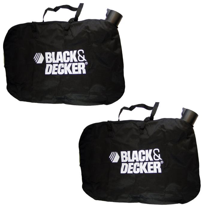 Black and Decker 2 Pack Of Genuine OEM Replacement Bags # 90560020-2PK