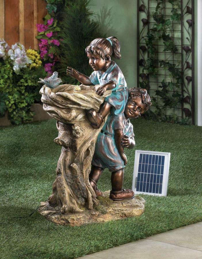 COOL DRINK CHILDREN SOLAR FOUNTAIN