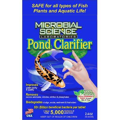 Microbial Science Laboratories Pond Clarifier Tablet 2.4 oz. Package Algae Fix