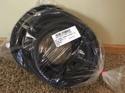 New*25' of Black Flexible PVC Non-Kink Tubing*3/4