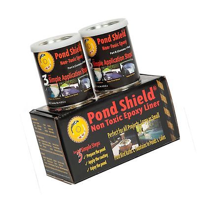 Pond Armor SKU-CLEAR-QT-R Non-Toxic Pond Shield Epoxy Paint, 1.5-Quart, Clear