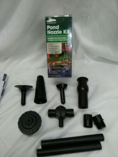 Heavy Duty Exclusive Design Black Pond Nozzle Kit  SMART POND