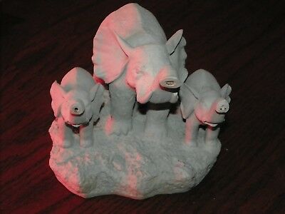 SMALL POND WATER FEATURE ELEPHANTS WATER FOUNTAIN 7.5