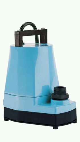 Little Giant 5 MSP 1/6 HP 1200 GPH Submersible or Inline Utility Pump | 505005