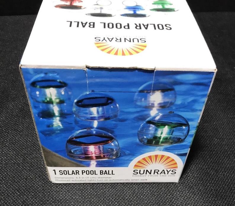 Sunrays Solar Pool Ball