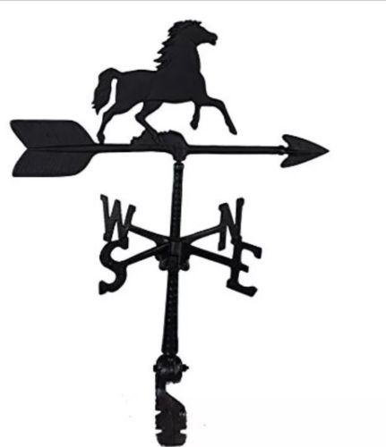 Montague Metal Products 24-Inch Weathervane with Horse Ornament