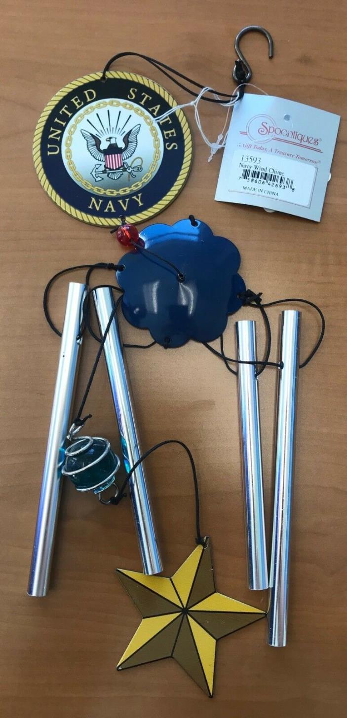 WIND CHIME Spoontiques BRAND NEW NAVY