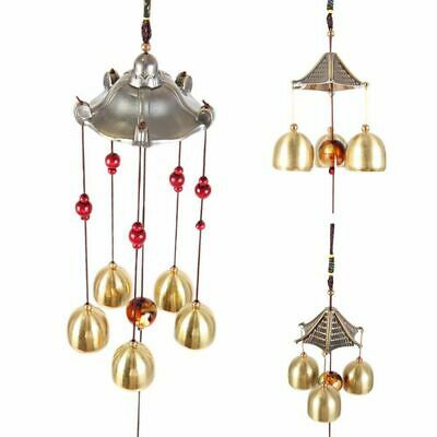 Wind Outdoor Chimes Decor Garden Bells Yard Home Copper-Tubes Handing Ornament