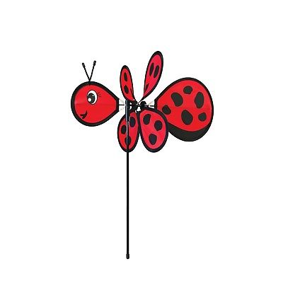 In the Breeze Baby Bug Ladybug Wind Spinner - Silk Screened Details - Fun Spi...