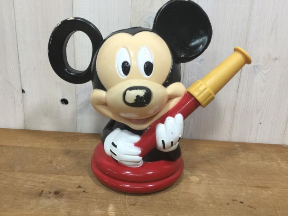 Disney Mickey Mouse Watering Can Pot Plastic Garden MidWest Quality Gloves
