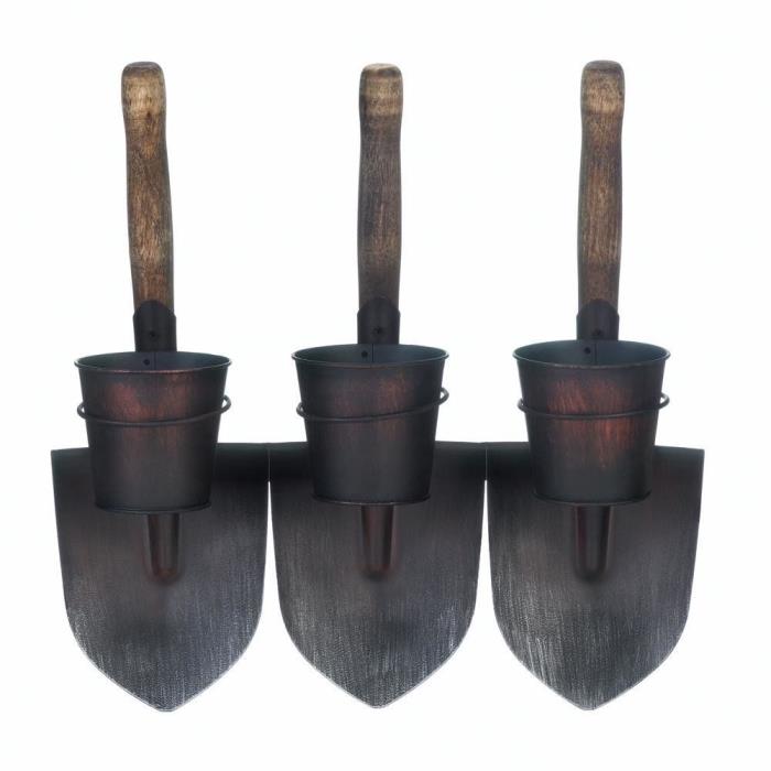 3 Shovels Wall Planters Patio Yard, Garden Gardening Supplies Plant Care