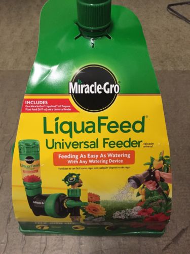 16 oz. Universal Feeder Starter Kit Garden Liquid Plant Food Feed Grows Bigger