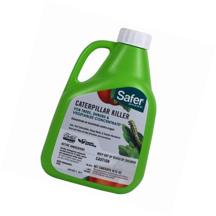 Safer Brand 5163 Caterpillar Killer II Concentrate, 16 oz