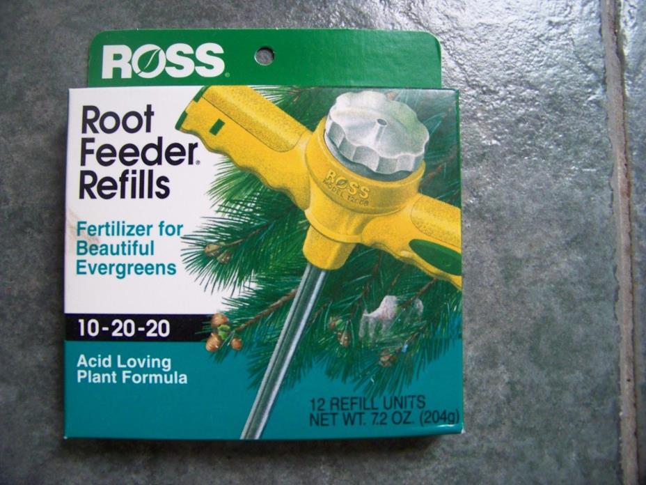 Ross Evergreen Shrub and Tree Fertilizer Refills for Ross Root Feeder, 10-20-20