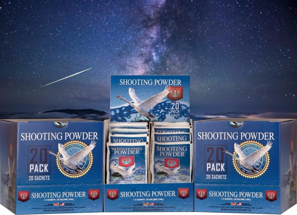 Shooting Powder 20 sachets bundle packets House and Garden nutrients