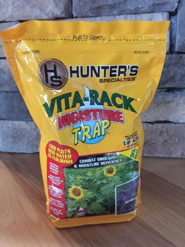 Hunter's Specialties Vita-Rack Food Plot Moisture Trap Polymer Crystals  2.5 lb