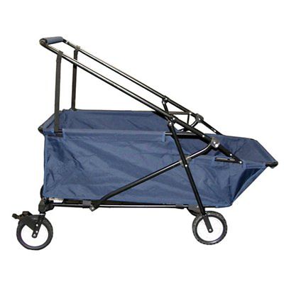Impact Canopy Momentum Collapsible Folding Wagon, Red