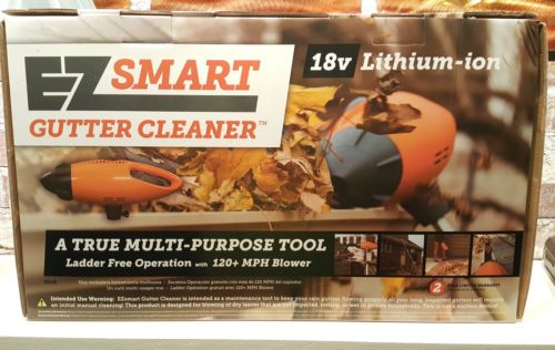 EZsmart Gutter Cleaner Blower w/ 18 Volt Lithium Ion Battery - GC18