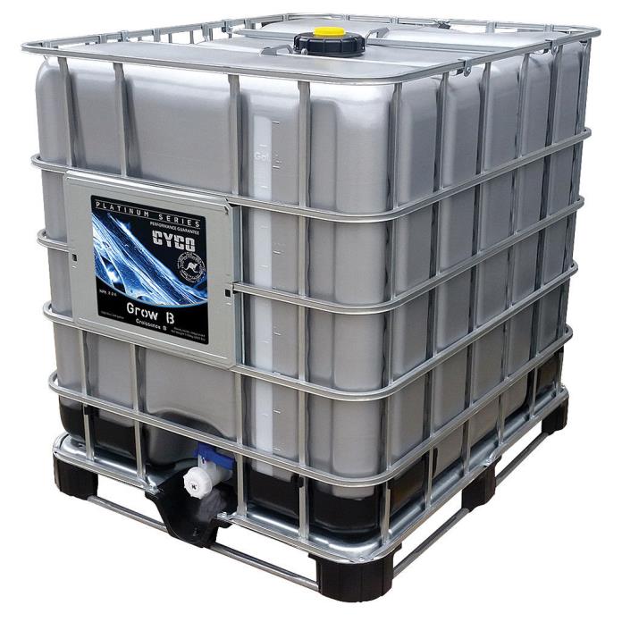 CYCO Grow B 1000L tote Commercial bulk size, Free ship to CA,OR,CO,NV,WA
