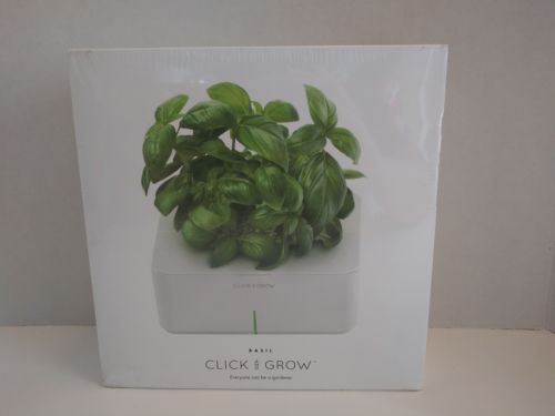 Click & Grow Basil SmartPot Indoor Gardening Kit White Original Version No Light