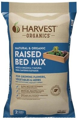 Organics 2-cu ft Raised Bed and Potting Mix Formulated Flowers Vegetables
