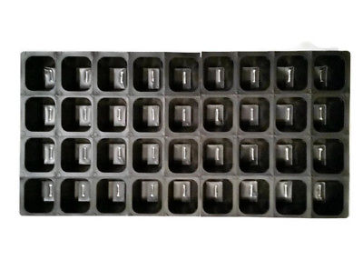 Seed Starting Tray Inserts, 180 Single Cells, 5 Trays, Growing Supplies