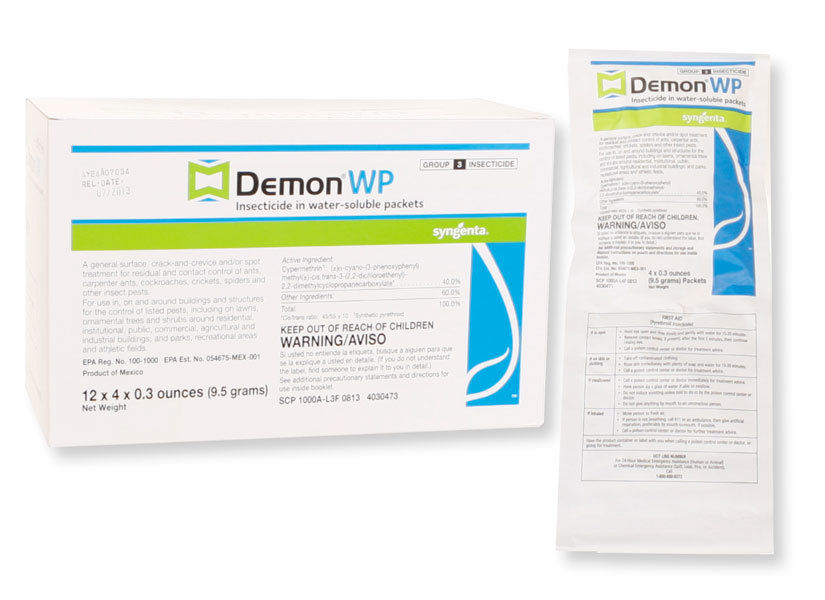 Demon WP 12/4 pks (1case) - Great for Spiders and other Creepy Crawlers