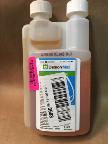 Demon Max Insecticide - 1 Pint Kills Roaches Fleas Termites @