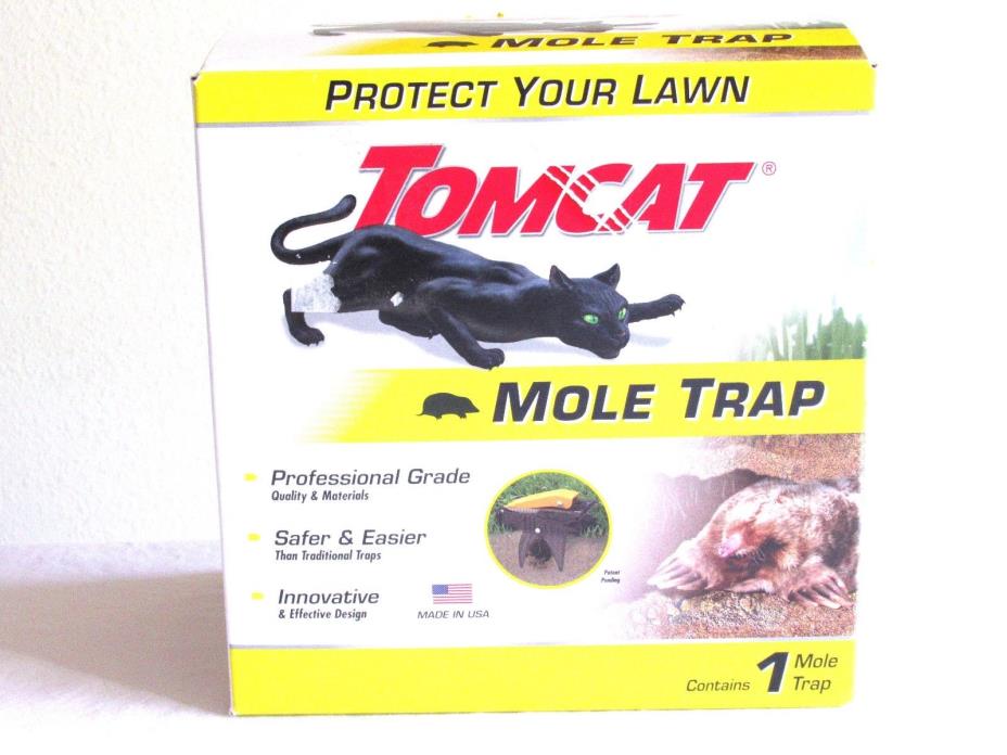 NEW Tomcat Professional Mole Trap Free Shipping BIOSAFE DESIGN