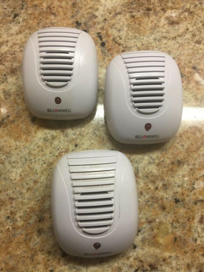 Bell and Howell Ultrasonic Pest Repellers 4 pack Plug in Bug Repellant Electric
