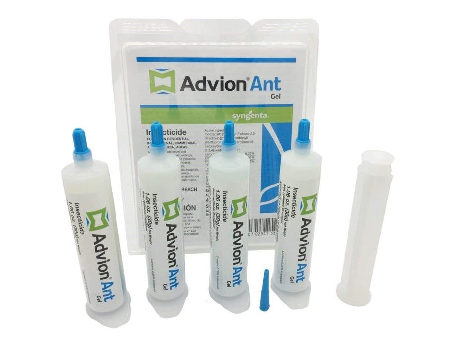 Highly Effective Ant Bait Gel 4 Tubes ABW7A11001     Advion Ant gel       ZA39a