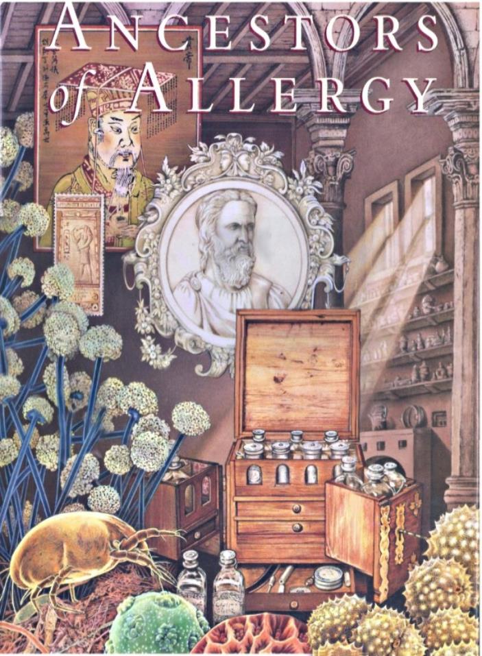 Ancestor's of Allergy Coffe Table Size Hardcover Book 1994