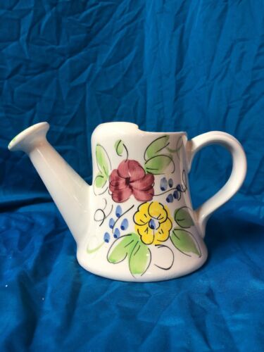Vintage - Ceramic Watering Can Made in Italy by ICAP : FTD Flowers - 6