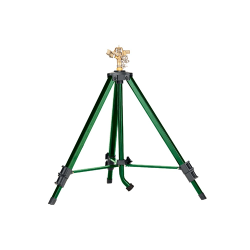 Sprinkler Tripod Base Brass Impact Lawn Garden Telescoping Adjustable Spray New