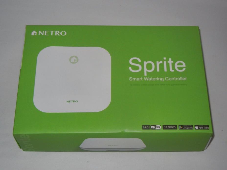 NETRO SPRITE SMART WATERING CONTROLLER 12-ZONE WI-FI REMOTE ACCESS